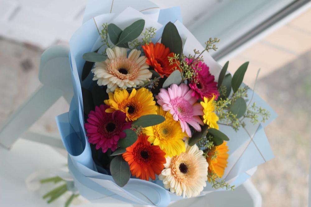 Букет цветов из: Герберы в Котельниково