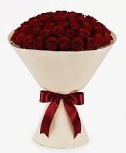 Букет 101 Бордовая роза Блэк Бакарра в Котельниково