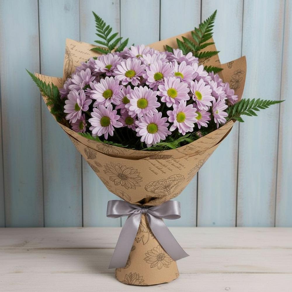 Букет цветов из: Хризантемы в Котельниково