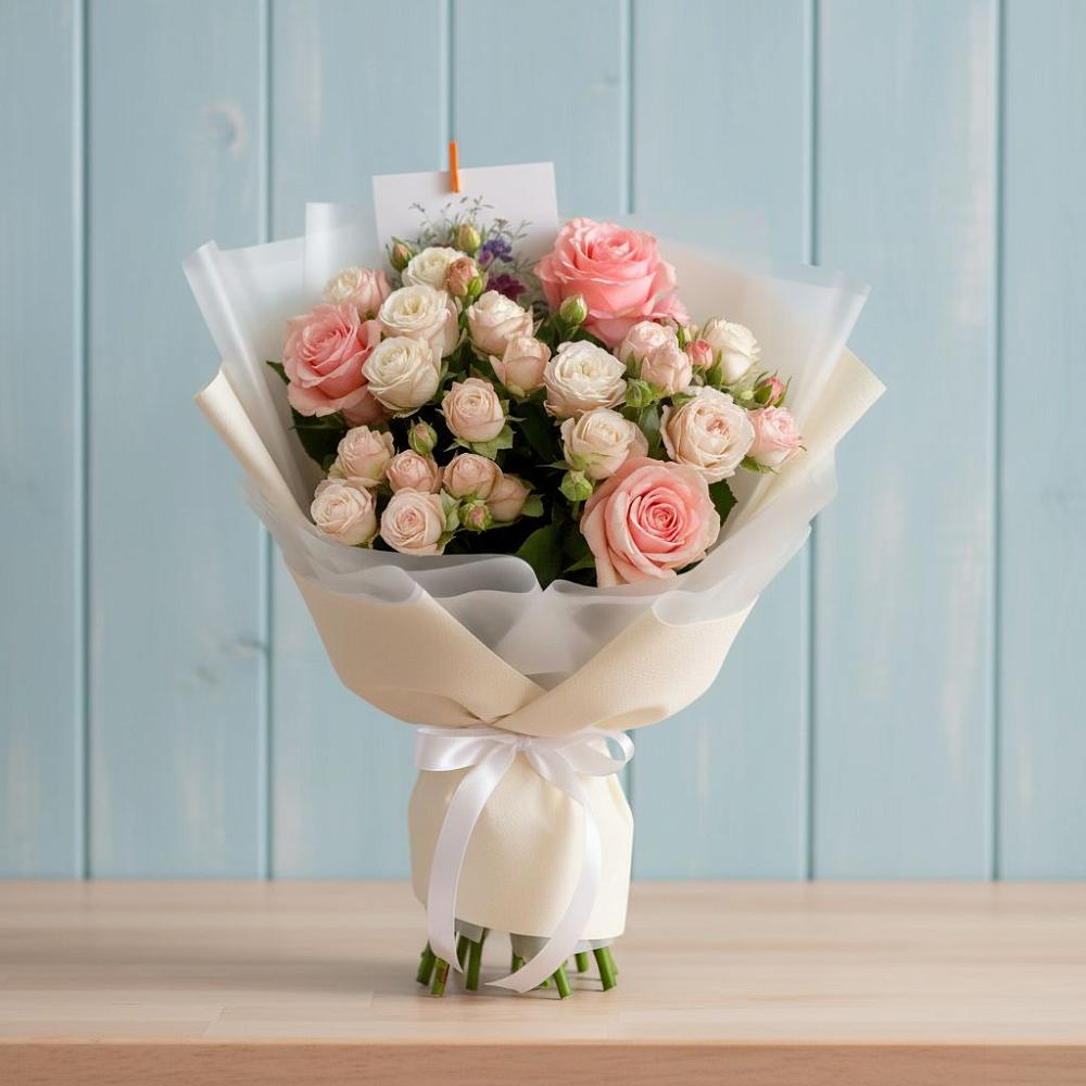 Букет цветов из: Розы в Котельниково