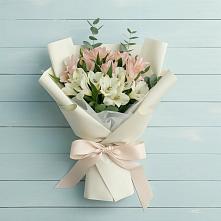 Букет цветов из:  Альстромерии в Котельниково