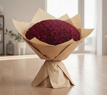 Букет 101 Красная роза в Котельниково