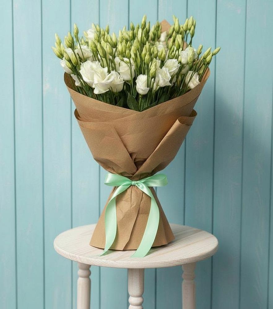 Букет цветов из: Лизиантусы в Котельниково