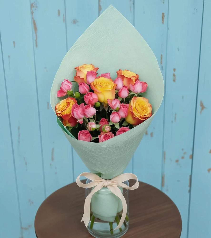 Букет цветов из: Розы в Котельниково