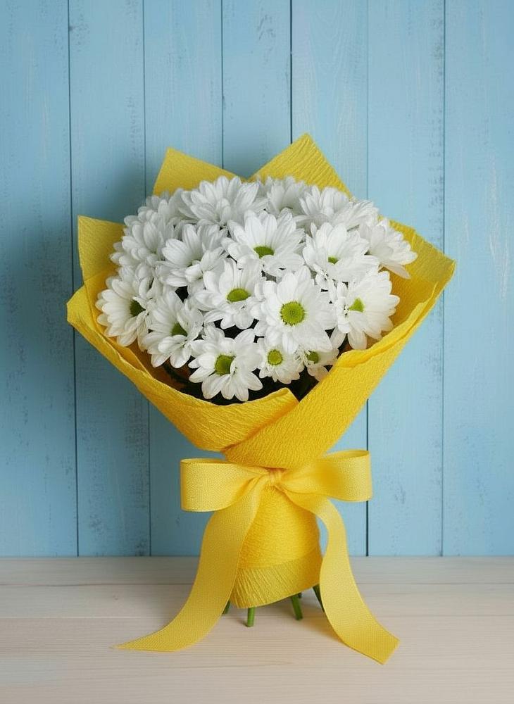 Букет цветов из: Хризантемы в Котельниково