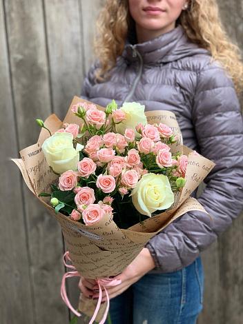 Букет цветов из: Розы в Котельниково