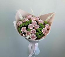 Букет цветов из:  Розы и Хризантемы в Котельниково