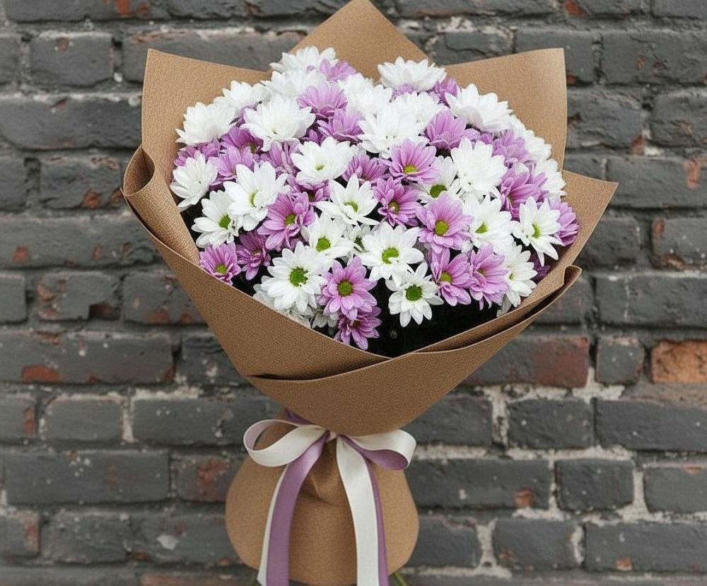 Букет цветов из: Хризантемы в Котельниково