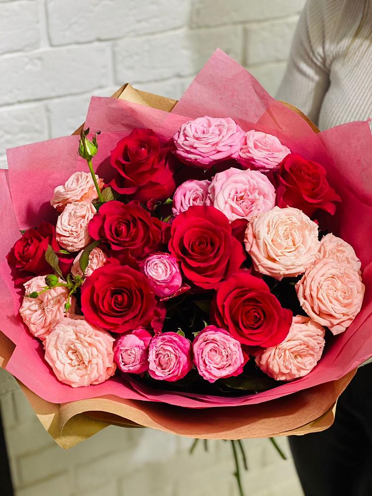 Букет цветов из: Розы в Котельниково