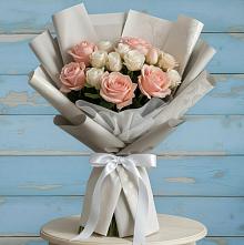 Букет цветов из:  Розы #REPLACE_PRED# Котельниково