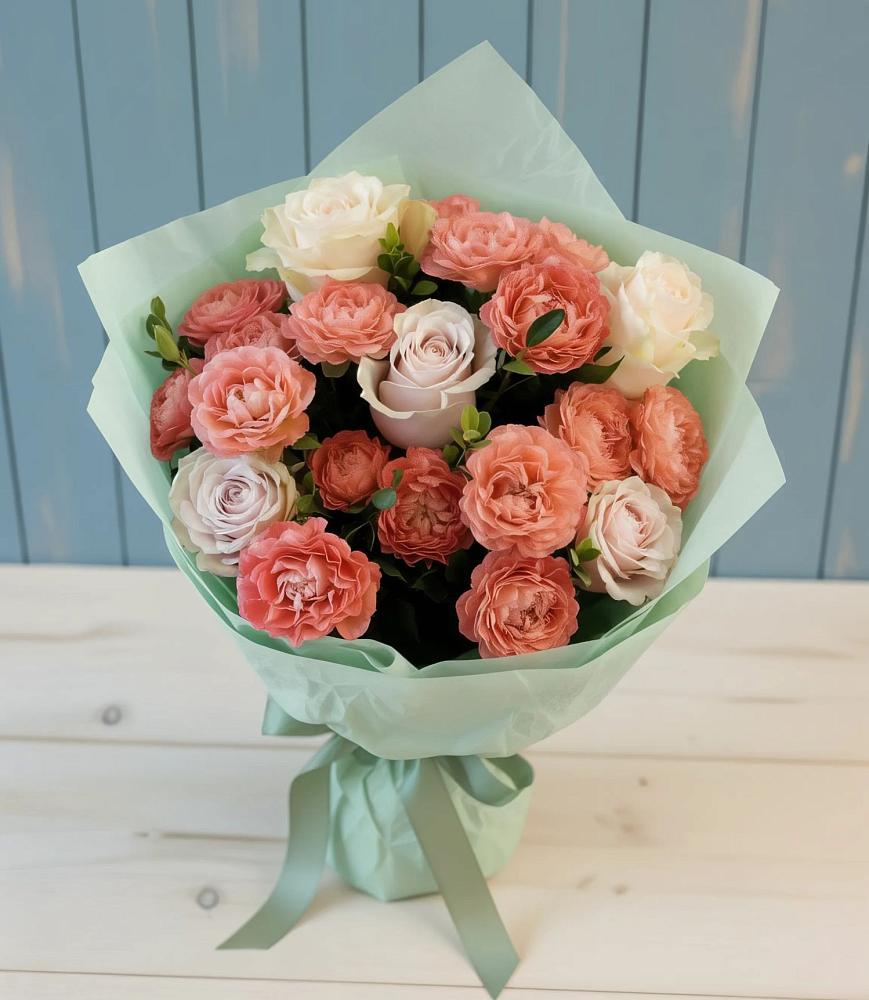 Букет цветов из: Розы в Котельниково