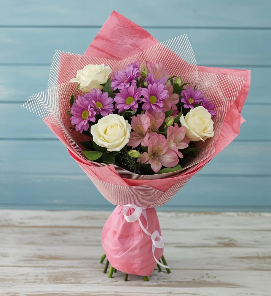 Букет цветов из: Герберы в Котельниково