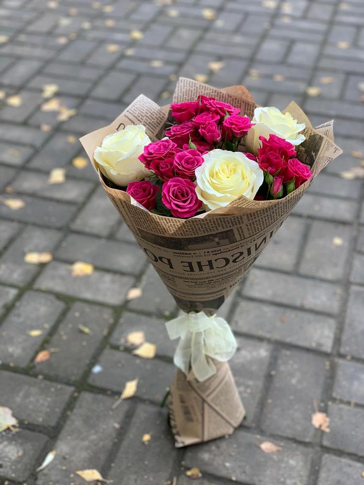 Букет цветов из: Розы в Котельниково