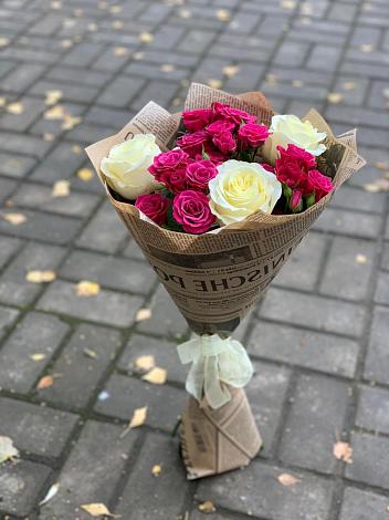 Букет цветов из: Розы в Котельниково