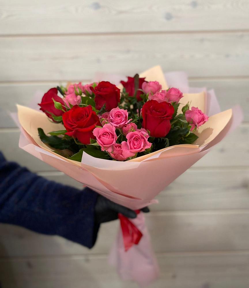 Букет цветов из: Розы в Котельниково